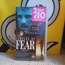 Complex Of Fear VHS Video Cert