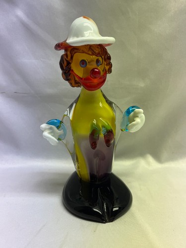 Vintage murano glass - murano, clown
