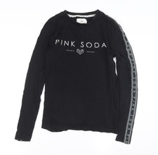 Pink Soda Women’s Black Long