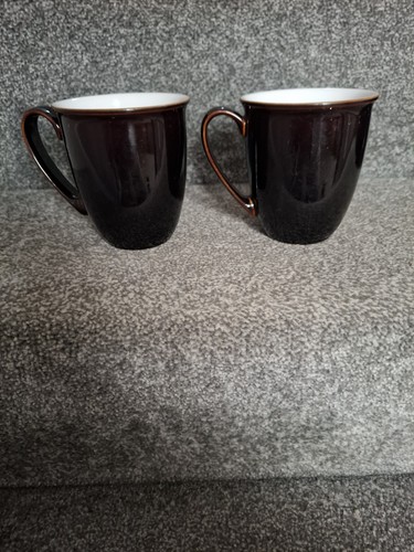 Denby merlot curved mug - mug, x