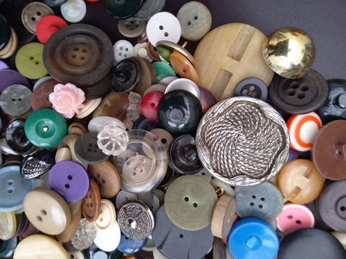 Vintage buttons job lot - buttons,,