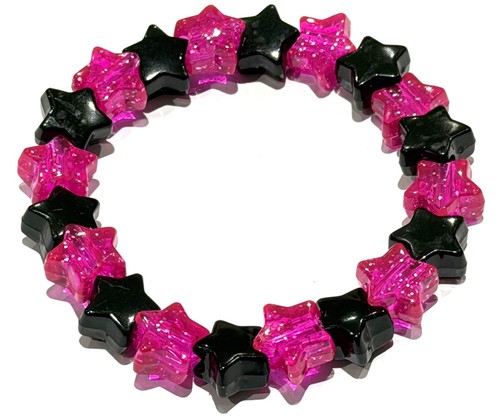 Pink glitter and - pink,