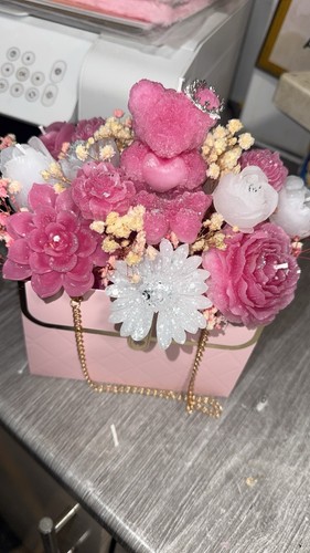 Fragrances soy candle flower - soy,