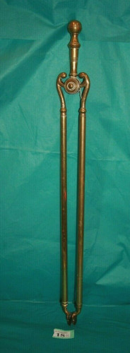 Fire tongs iron fireplace - fire,