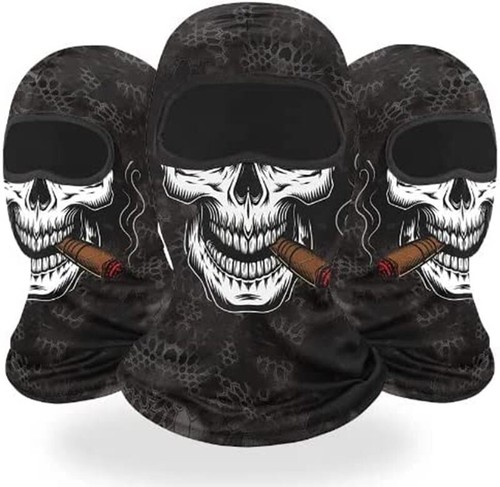 Ghost skeleton balaclava - skeleton,