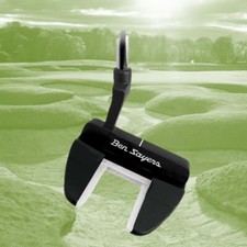 Ben Sayers XF Black B3 Square Fang Putter, with headcover