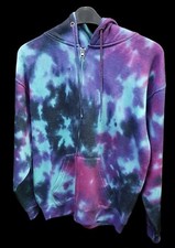 Womens Zip Hoodie Hooded Tie