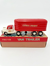 Vintage Tin Friction Van