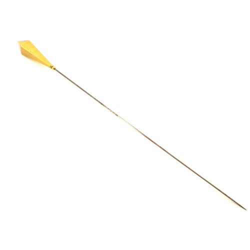 Art deco hat pin geometric - art,