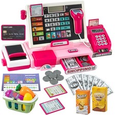 Kids Cash Register Toy Playset