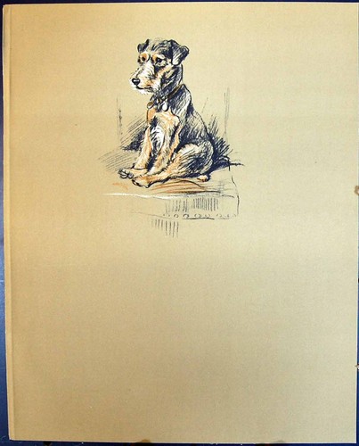 Original old vintage print - old,
