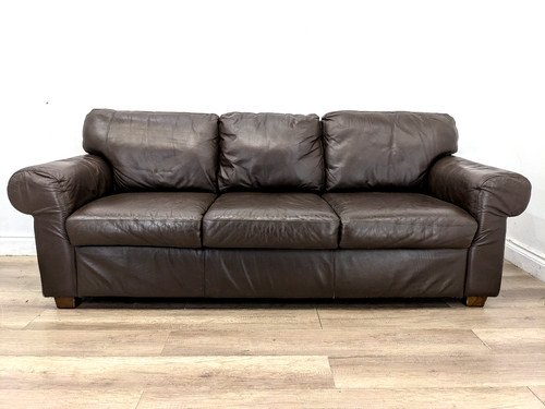 Sofa seater chocolate - sofa,