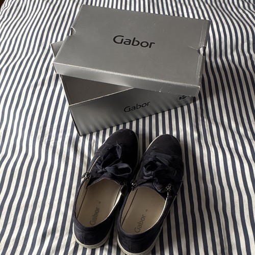 Gabor women navy low - navy, top