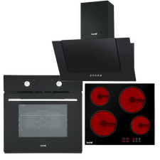 Angled Chimney Cooker Hood