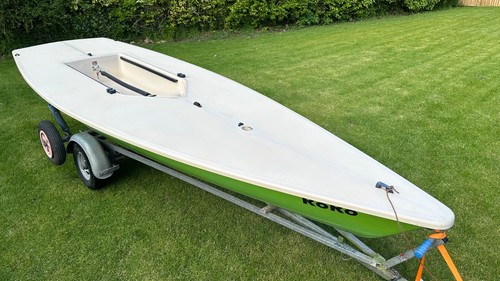 Laser dinghy with - laser,