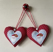 Pair of Heart Door Hangers in