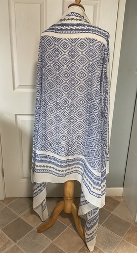 Blue cream aztec - aztec, diamond