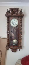 Gustav Becker Vienna Antique  clock in good working order.