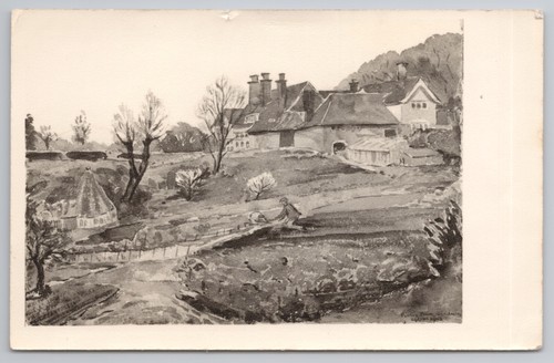 Godalming rural scene garden - godalming,