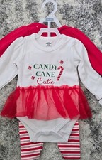 Candy Cane Cutie 3pc TuTu Set