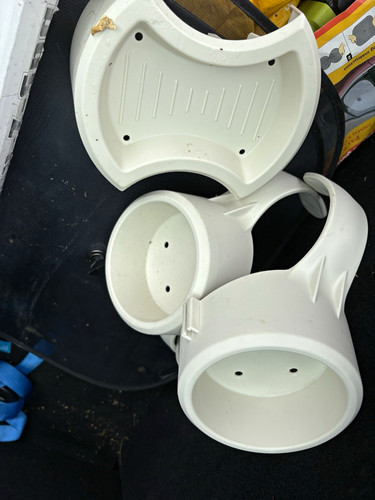 Lazy spa cup holders and