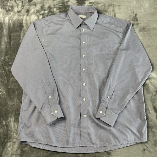 Eton shirt mens - 18.5, blue