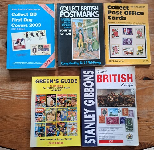 Joblot books philatelic - 5,