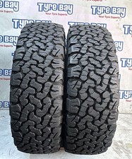 2x 245/70/17 119/116S BF GOODRICH TREAD 10mm REF R02 2457017 TYRES