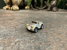 Micro Machines Funrise Classic Car MG TF European Roadster Silver Red 