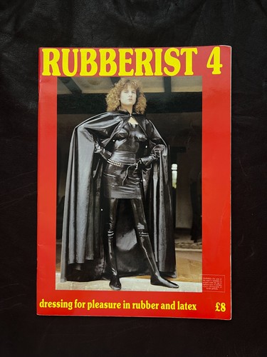 Rubberist magazine 4 rare - rubberist, no.
