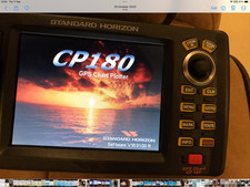STANDARD HORIZON CP 180  COLOUR PLOTTER.POWER,MANUAL,EXT AERIAL,COVER