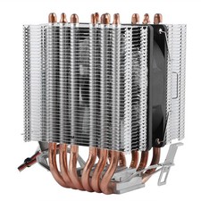 Computer CPU Fans Cooler Heat Sink 6 Heatpipe For LGA 1156/1155/1150/775
