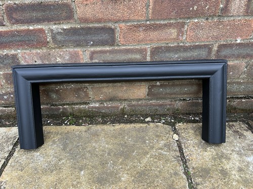 Cast iron fireplace fender - cast,