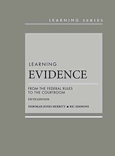 Learning Evidence: From the - Hardcover, by Merritt Deborah; Simmons - New