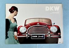 3- VINTAGE 1957-58 DKW 3=6