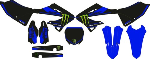 Graphics kit yamaha yz125 - graphics,