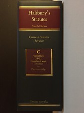 Halsbury’s Statutes 4th