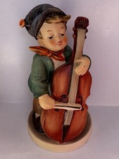Mint Condition: Hummel Sweet Music #186 Boy With Cello 1960s