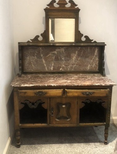 Antique edwardian marble top - antique,