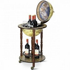 Vintage Wine Bar Antique Globe