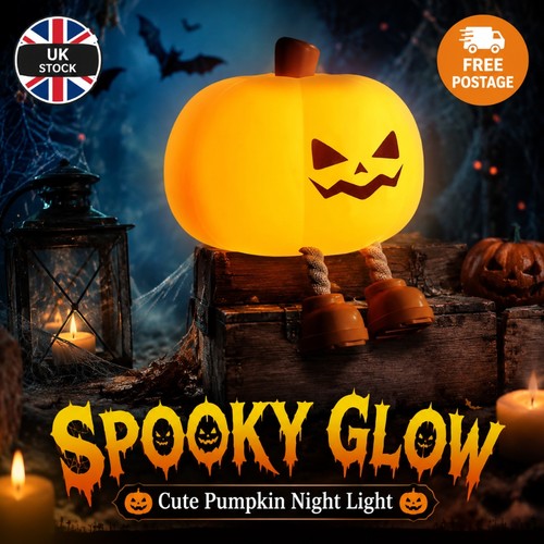 Halloween pumpkin night - pumpkin, light