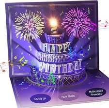 Pop firework birthday - pop, up