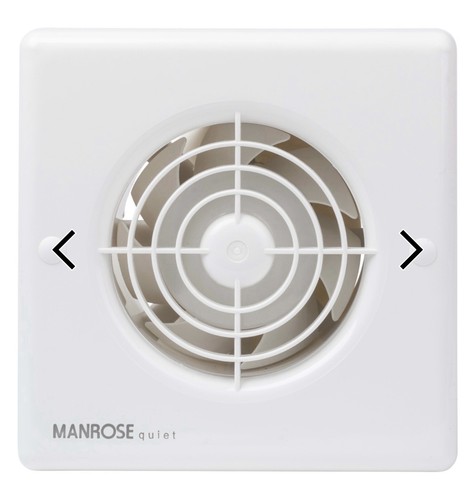 Manrose qf100 quiet bathroom - qf100,
