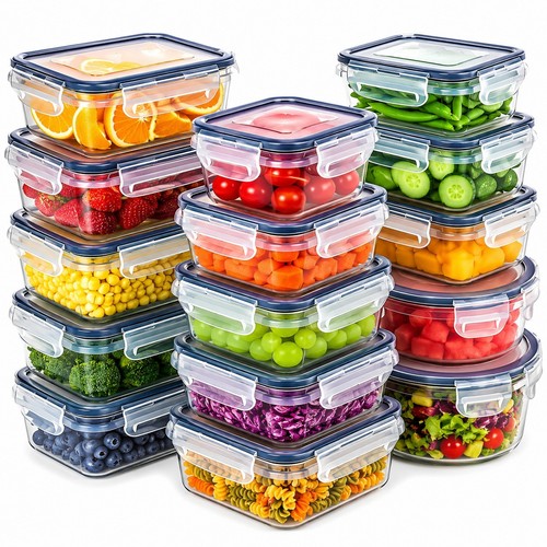 Pack plastic food - 24, storage