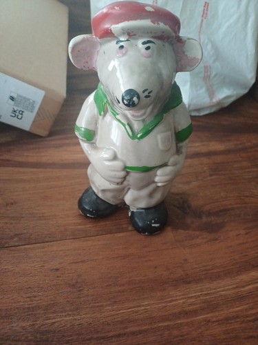Vintage roland rat piggy - rat, bank