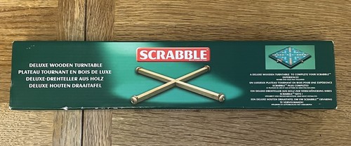 Scrabble deluxe wooden - deluxe,