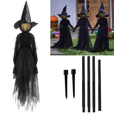 Light-Up Witches with Stakes