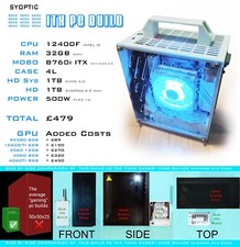 ITX Tiny A4 sized gaming PC