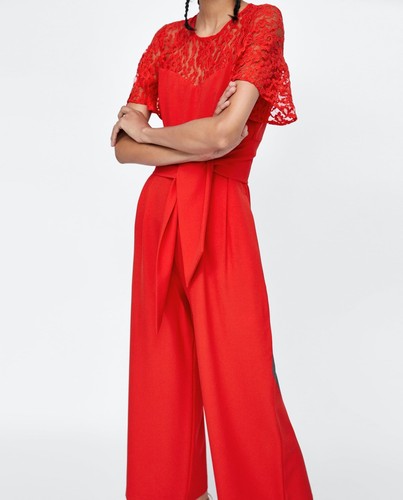 Nwt zara red contrast - zara,