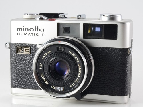 Minolta matic rangefinder - hi-matic, f